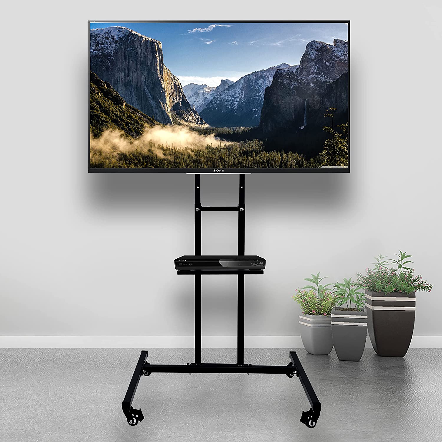 Metal Mobile TV Stand Metal Mobile TV Stand