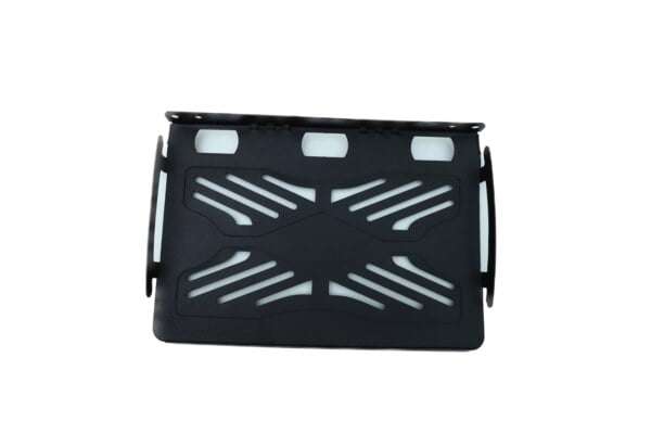 Get Organized with the Black Set Top Box Shelf DK-2222 - Perfect for Home Entertainment Systems