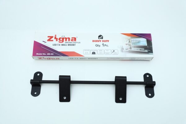 Zigma Wall Mount Rod Stand for 14'' to 42'' LED/LCD TV - Sturdy & Space-Saving