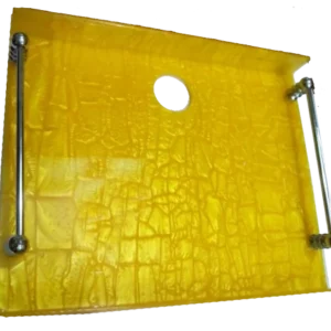 Yellow Acrylic Fancy Set